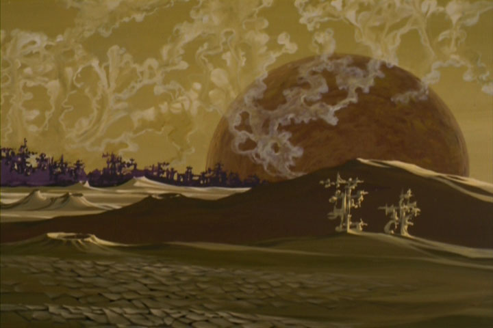T'Kuht was part of the Vulcan landscape in animated episode "Yesteryear."
